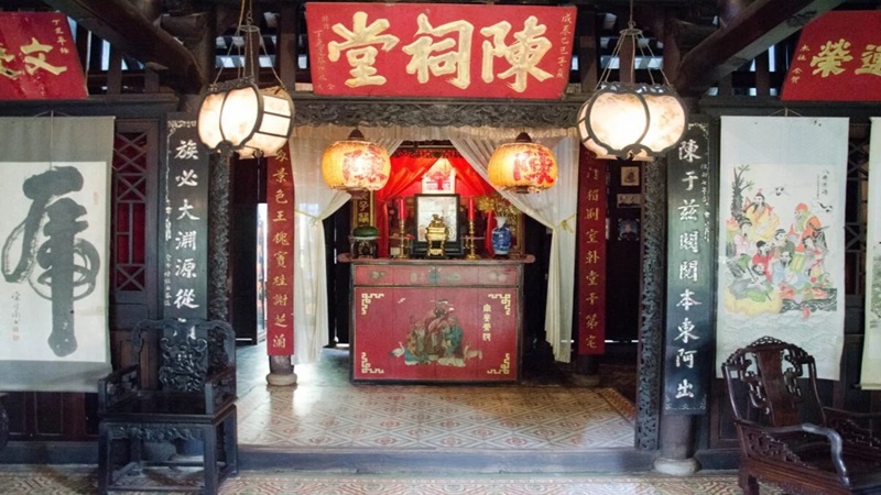 nhà thờ tộc trần
